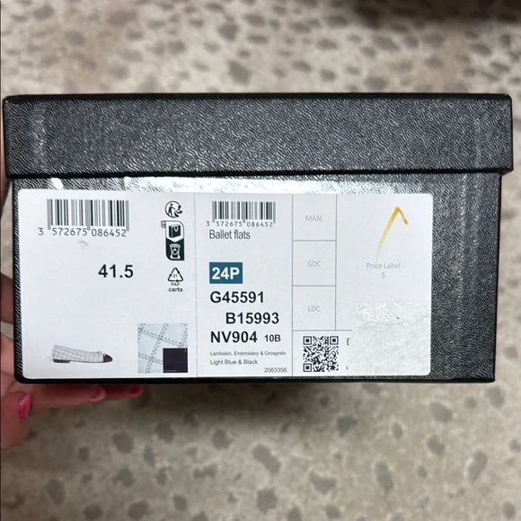 Chanel Ballet Flats NWT 41.5 - Picture 2 of 9